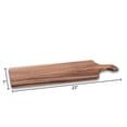 thumbnail image 4 of Tabla de cortar Kalmar Home, larga, madera de acacia, 23 x 7 cm, 4 of 4