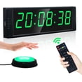 thumbnail image 1 of Reloj de gimnasio Timer YZ con cronómetro remoto LED de 12/24 horas, 1 of 6