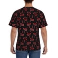 thumbnail image 2 of Rocae Red Snake for Men's Moisture-Wicking Crew Tee - T-Shirt for Sports, Outdoor Activities, and Casual WearXX-Large, 2 of 9