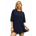 thumbnail image 5 of MOYIKO Oversized T Shirts for Women Short Sleeve Loose Fit Crewneck Tees Summer Tops, 5 of 8