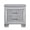 Silver, variant on Silver Finish - Alligator Embossed Drawers - Bedroom - Distinctive Style