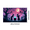 1D, variant on Spooky Witch Theme Halloween Banner Cauldron Scene Night Sky Bats Moon for Halloween Party Decoration Outdoor Indoor