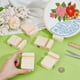 thumbnail image 3 of Juego de 6 soportes rectangulares de madera de pino de 8,1 x 5,3 x 2 cm (3,2 x 2,1 x 0,8 pulgadas) para aros de bordar. Incluye caballete, base de madera y soporte para aros., 3 of 9