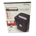 thumbnail image 2 of Royal Consumer Micro-Cut P3 Paper Shredder, 18 Sheet, Black/Silver, 2 of 2