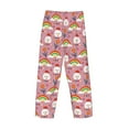 thumbnail image 4 of Kdxio Cartoon Chicken Print Men's Sleep Pajama Pant Lounge Pants with Pockets, 4 of 8