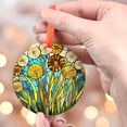 thumbnail image 4 of Ornament Window Hanging, Yellow Brown Dandelions Suncatcher for Doors Window Home Green Plant Sun Catchers Decoration Mother's Day Birthday Gifts for Women, Men, and Mom, 2025,, 4 of 5