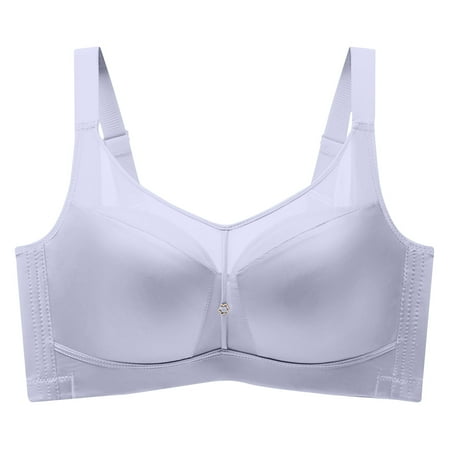 Clearance & Promo Plus Size Seamless Bra  Breast Lifting  Gathered Cups  Solid Color  Comfortable Support  For Everyday  Sports  Nursing  Maternity  Seamless Bralette  Casual Plus Romper