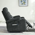 thumbnail image 5 of UWR-Nite Power Lift Recliner Chair, Electric Recliner Lift Chair with Massage and Heat for Elderly with 2 Cup Holders, 2 Side Pockets, USB Ports for Living Room, 5 of 7