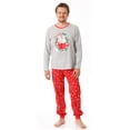 thumbnail image 2 of Peppa Pig Mens Red Long Sleeve Long Leg Pyjama Set, 2 of 6