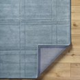 thumbnail image 4 of Hauteloom Sixto Wool Living Room, Bedroom Area Rug - Contemporary - Sage - 18" x 18" Sample, 4 of 6