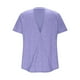thumbnail image 4 of mfyjkho Tops De Gimnasio Para Mujer, Blusa Holgada De Manga Corta Con Lentejuelas Y Cuello En V Para Mujer Tops De Tallas Grandes Xl, 4 of 7