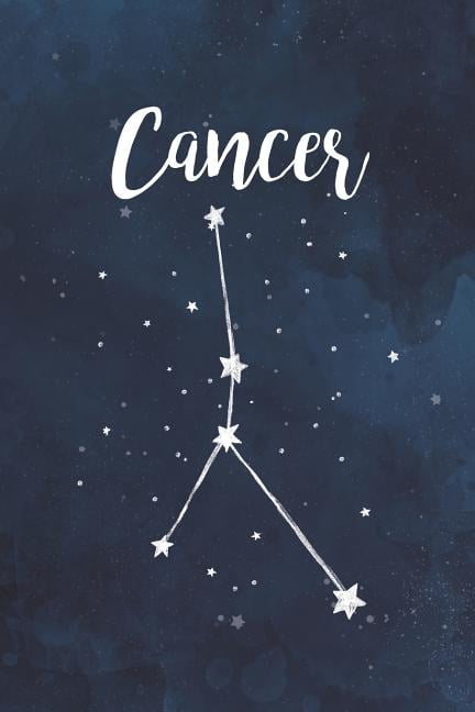 Cancer: Astrology Zodiac Star Sign 6x9 120-Page Lined ...
