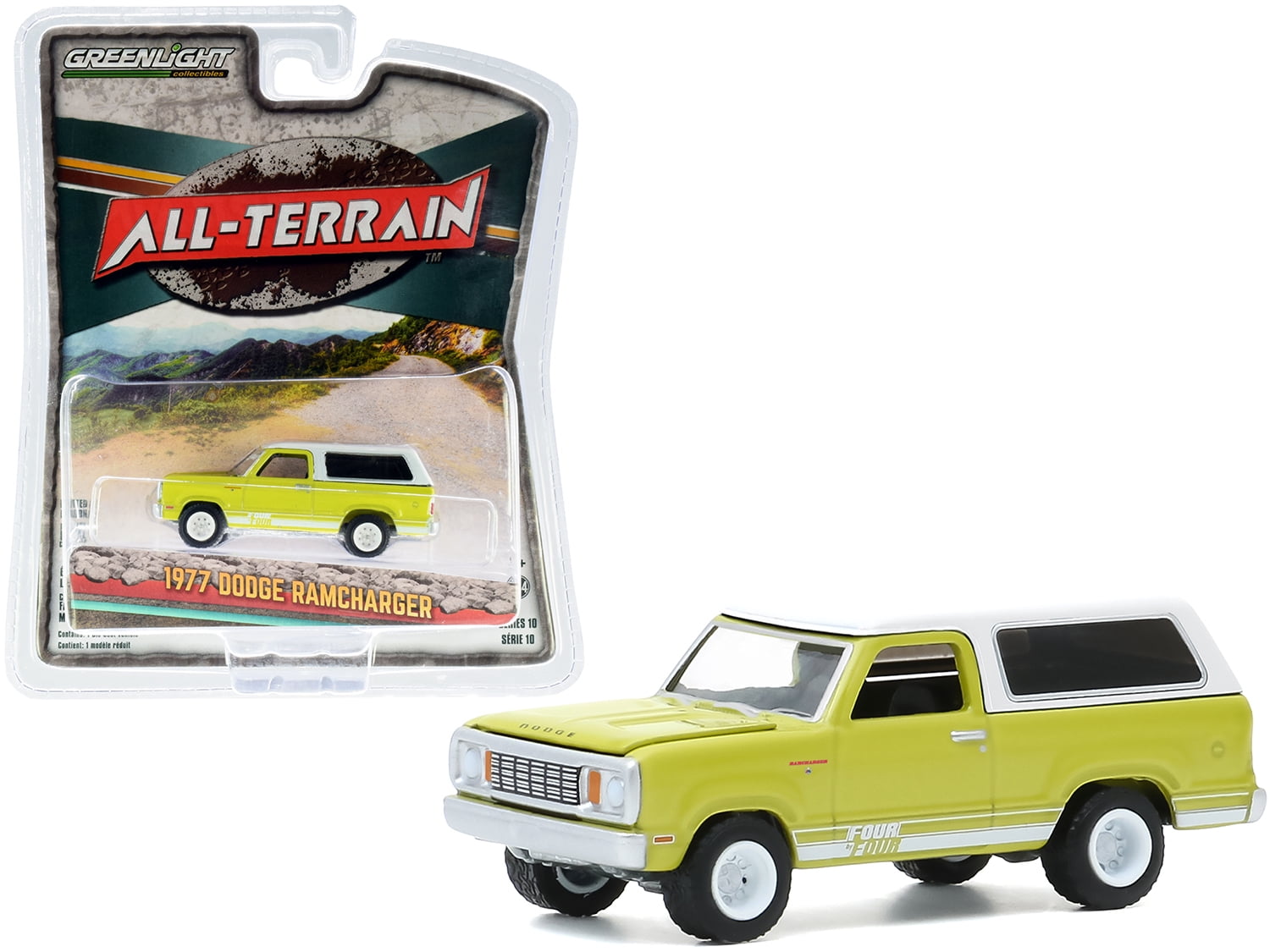 Buy 1977 Dodge Ramcharger with Four by Four Stripe Kit Bright Green