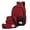 Red, variant on Unisex Travel Backpack 3 Piece Set Large Capacity Laptop Bag with USB Port Canvas Messenger Shoulder Bags and Wristlet Pouch