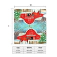 thumbnail image 6 of PHELIKA Holiday Christmas Horse 01 Mailbox Covers Magnetic Mailbox Wraps Post Letter Box Cover Mailwrap Garden Home Decor Standard Size 25.5"H x 21"W, 6 of 8