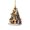 D, variant on Christmas Tree Designs Vehicle Pendant New Years Party Gift Holiday Decors for Car Dashboard or Home Table