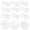 thumbnail image 2 of BESTONZON 50pcs 250ml Disposable Dessert Cups Clear Salad Cups Dessert Cups with Cover, 2 of 5