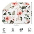 thumbnail image 2 of Microfibre Drying Mat for Kitchen Watercolor Floral Farmhouse Wildflower Botanical Dish Drying Drainer Mat Absorbent Pioneer Drying Mat Washing Up for Glass, Plate & Cup 18inch X 24inch, 2 of 5