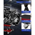 thumbnail image 4 of Vérin Élévateur à Ciseaux pour Moto 1100 Lb avec Roues de Diable et Manivelle, Support de Levage Robuste et Ajustable pour Réparation de Moto Tout-Terrain Cruiser, 4 of 6