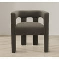 thumbnail image 4 of Meridian Furniture Athena Brown Boucle Fabric Accent/Dining Chair, 4 of 8