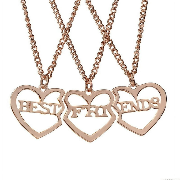 PHANY Best Friends Person Necklace, Person Sister Bracelet