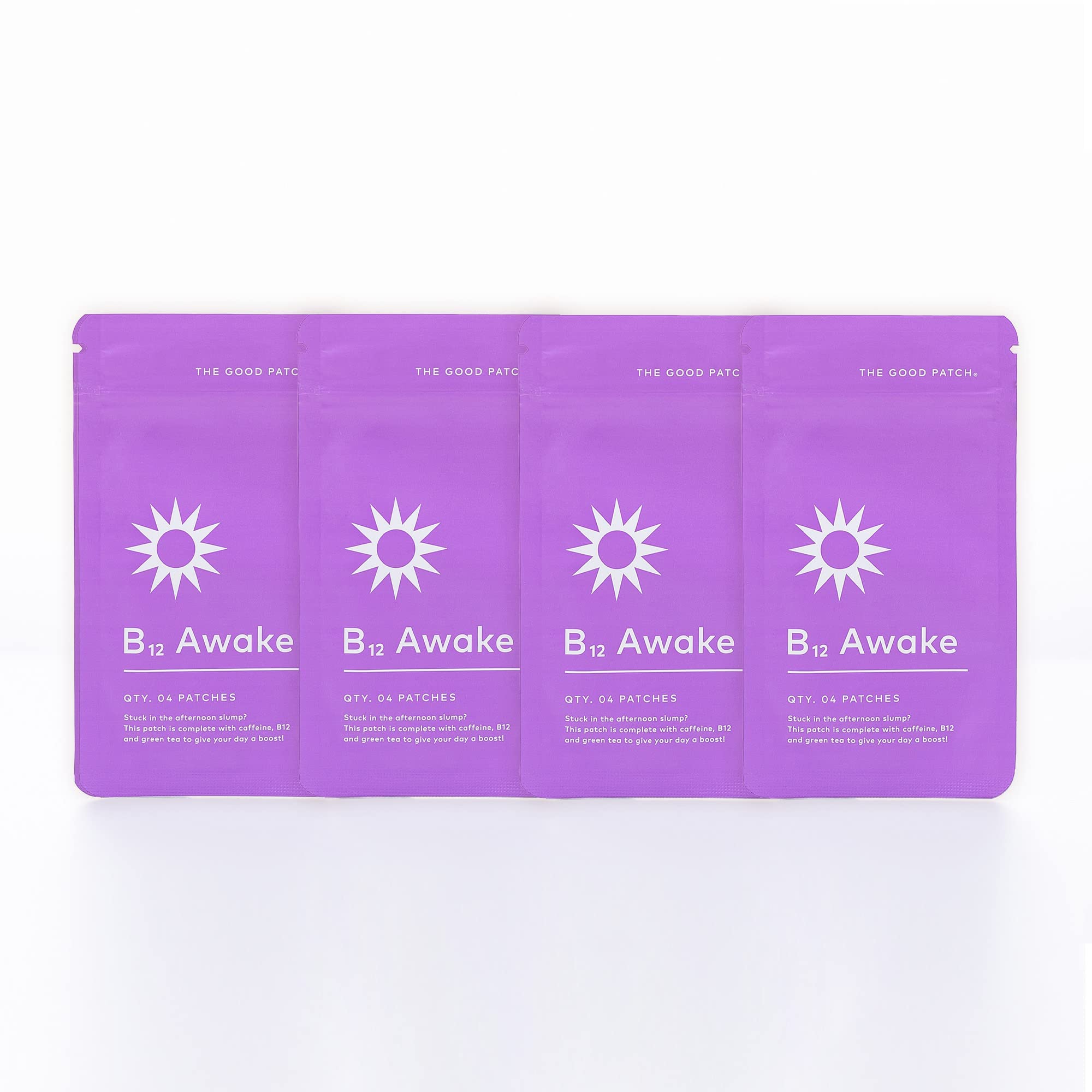 The Good Patch B12 Awake Patch with PlantBased Ingredients, Infused