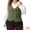Army Green, variant on DARING DIVA Women's Plus Size Double Breasted Vintage Lapel Collar Vest 2X Navy Blue