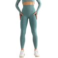 thumbnail image 3 of Anti Celsior Cellulite 3D Leggings Womens Breathable Pants for Workout Running Athletic Tummy Shaping Pants Scrunch Butt Lifting Leggings High Waisted 3D Anti Cellulite Leggings for Women Green L, 3 of 8