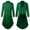 Green, variant on Men's Gothic Solid Color Steampunk Medieval Tailcoat Uniform Performance Suit Lapel Jacket
