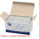 thumbnail image 1 of Embalaje de toallitas desinfectantes con alcohol para perforaciones en las orejas, 100 unidades de toallitas desinfectantes para electrodomésticos de exterior, 1 of 4