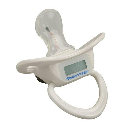 TenderTYKES Digital Pacifier Infant Thermometer for Babies, Celsius, The tender way to take your child's temperature! The soothing, familiar pacifier-style.., By (Best Way To Take Your Temperature)