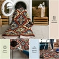 thumbnail image 4 of Panels Rust 2 ft. x 3 ft. Machine Washable Traditional Indoor Area Rug, 4 of 4