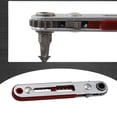 thumbnail image 3 of Llave de trinquete de cabeza de doble accionamiento de 1/4 pulgadas con Mini llave de trinquete Destornillador de trinquete desplazado Zulema Llave de trinquete, 3 of 8