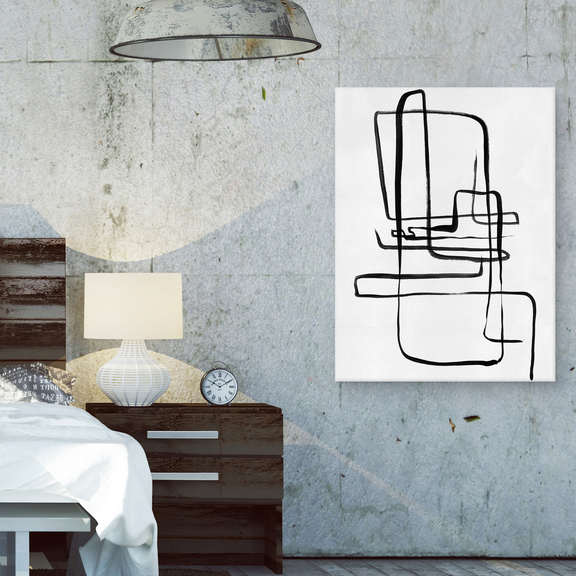 Scribbles II by Studio Arts Canvas Art Print