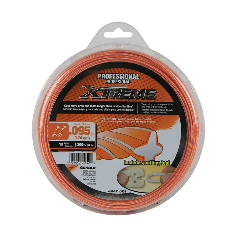 Arnold Xtreme Professional Grade 0.095 in. Dia. Trimmer Line Walmart