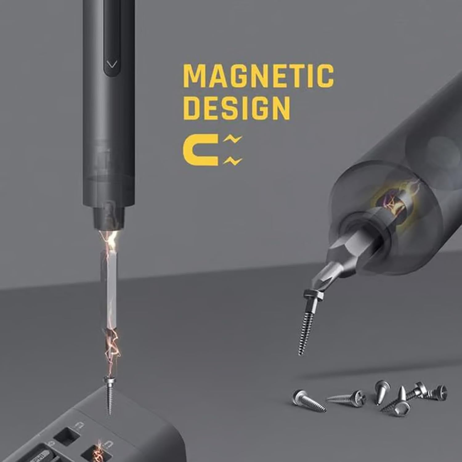 44 in 1 Precision Screwdriver Set with Case, 2026 New Max 3.7v Mini Electric Screwdriver, Magnetic Tips, Insane Torque & Effortless Swaps, For Electronics, Eyeglasses, Laptops & More (2*a-set)
