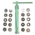thumbnail image 1 of Miangastore PIXNOR Extrudeuse Portable d'Argile Polymère, Outil de Sculpture Sculpey avec 20 Disques Interchangeables (Vert), 1 of 8