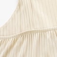 thumbnail image 2 of Defitshape Women's Cute Nightgown Ribbed Knit V Neck Summer Long Sleep Dress Sexy Lace Comfy Chemise Soft Cool Sleeveless Sleepwear Beige 4-6, 2 of 4