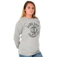 thumbnail image 3 of Funny Nautical Sea Captain Anchor Pun Long Sleeve TShirt Men Women Brisco Brands M, 3 of 6
