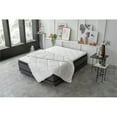 thumbnail image 5 of Yatas Bedding Anti-Stress 65" x 89" Fabric Twin Quilt in White, 5 of 5