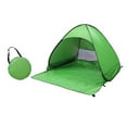 thumbnail image 1 of Tienda de campaña , tienda de playa, tienda de campaña instantánea con protección ar, tienda de playa automática a prueba de viento, Verde, 1 of 8