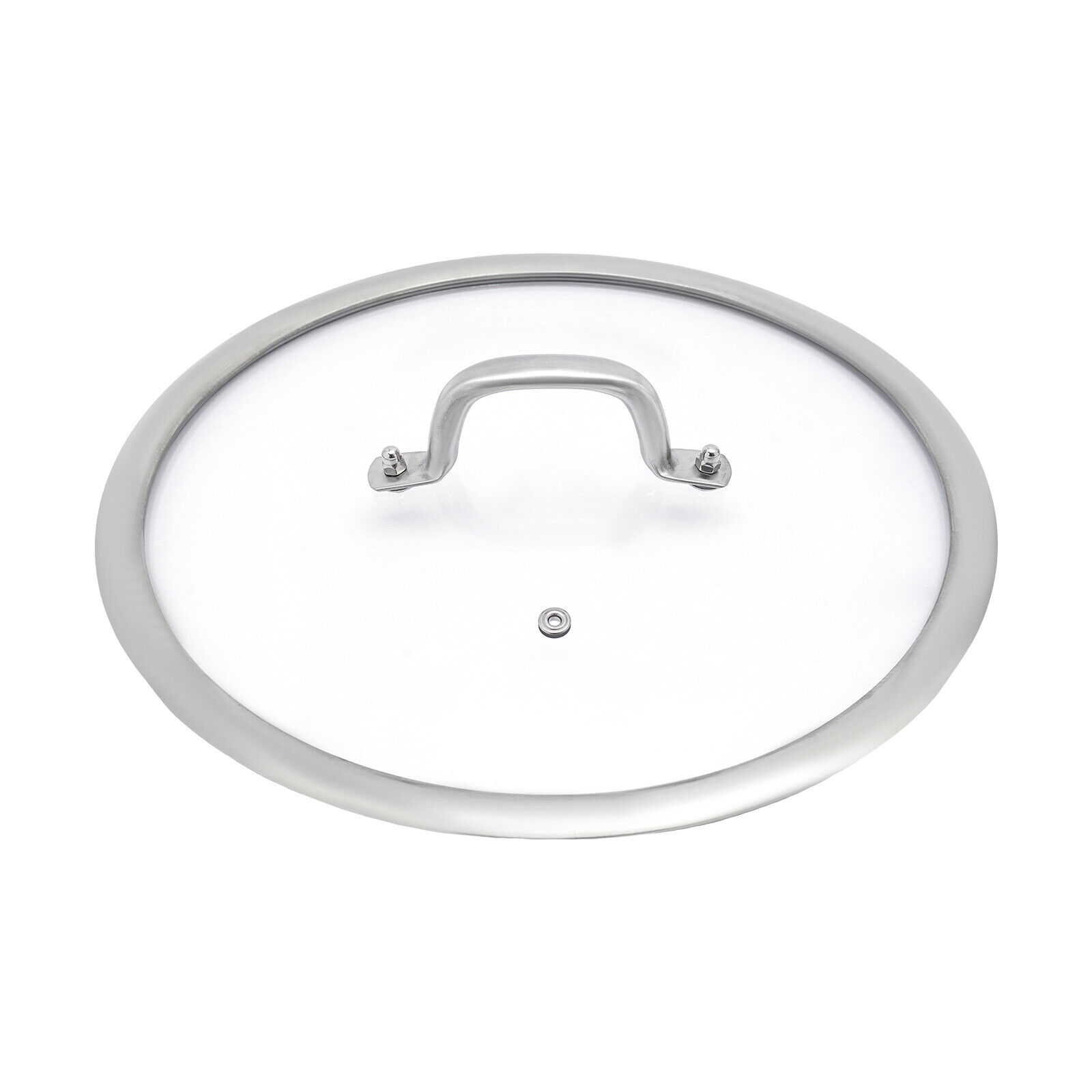 304 Stainless Steel Shabu Dual Sided Divider Cooking Soup Hot Pot 32cm Cookware with Lid