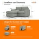 thumbnail image 2 of Sillón Loveseat Seccional Modular Adapti + Otomano | Gris Niebla, 2 of 8