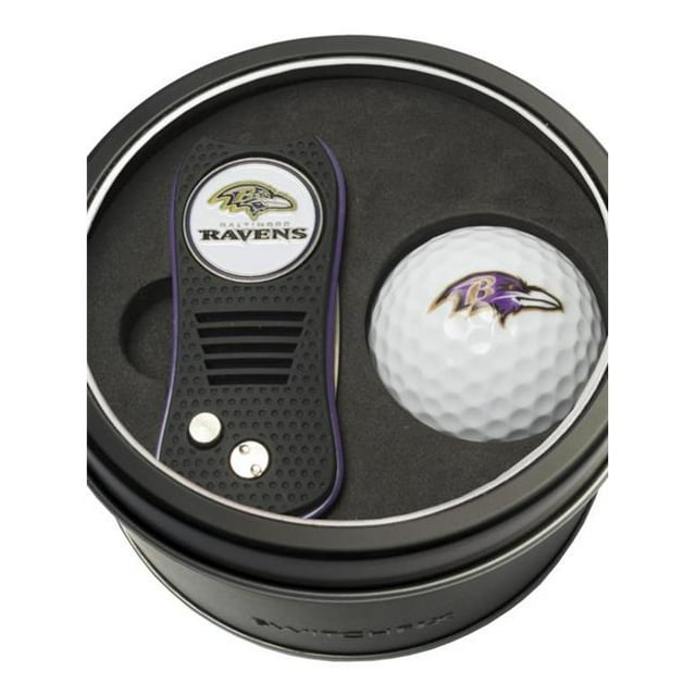 Team Golf 637556302564 Baltimore Ravens Tin Set - Switchfix, Golf Ball