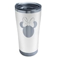 thumbnail image 1 of Tervis Disney - Minnie Mouse Silhouette Engraved on White Triple Walled  Insulated Tumbler Travel Cup Keeps Drinks Cold & Hot, 20oz, Stainless Steel, 1 of 8
