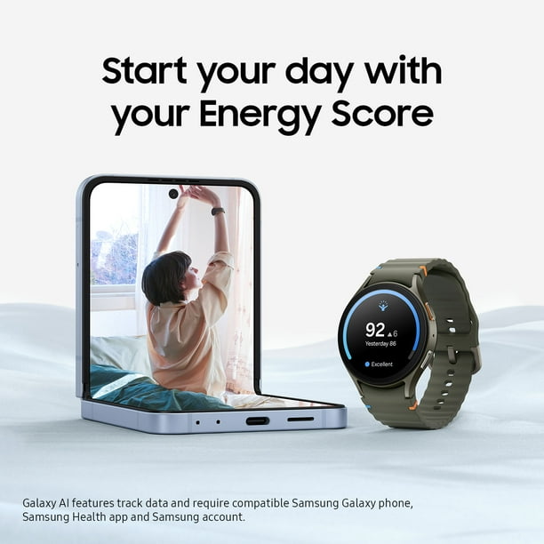 Samsung Galaxy Watch7 44mm Smart Watch, Aluminum, Bluetooth