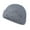Grey, variant on D-GROEE Short Fisherman Beanie for Men Women, Rolled Cuff Ripped Flanging Metal Ring Hat Wool Yarn Knit Cuff Winter Warm Ski Skull Hat Cap