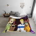 thumbnail image 3 of Lsque Scooby-Doo Print Flannel Throw Blanket, Ultra-soft Blanket for Bed, Couch, Car, Hypoallergenic Anti-pilling blanket-60"x50", 3 of 8