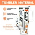 thumbnail image 4 of Funny Cat 40 Oz Tumbler Gift, Life Is Better With Cats Insulated Cup, Leak Proof Travel Mug Tumblers with Lid and Straw, Cat Lover Gifts for Women Men, 4 of 6
