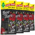 thumbnail image 1 of Little Trees Rose Thorn Car Vent Wrap Air Désodorisant 16 Pack, 1 of 6